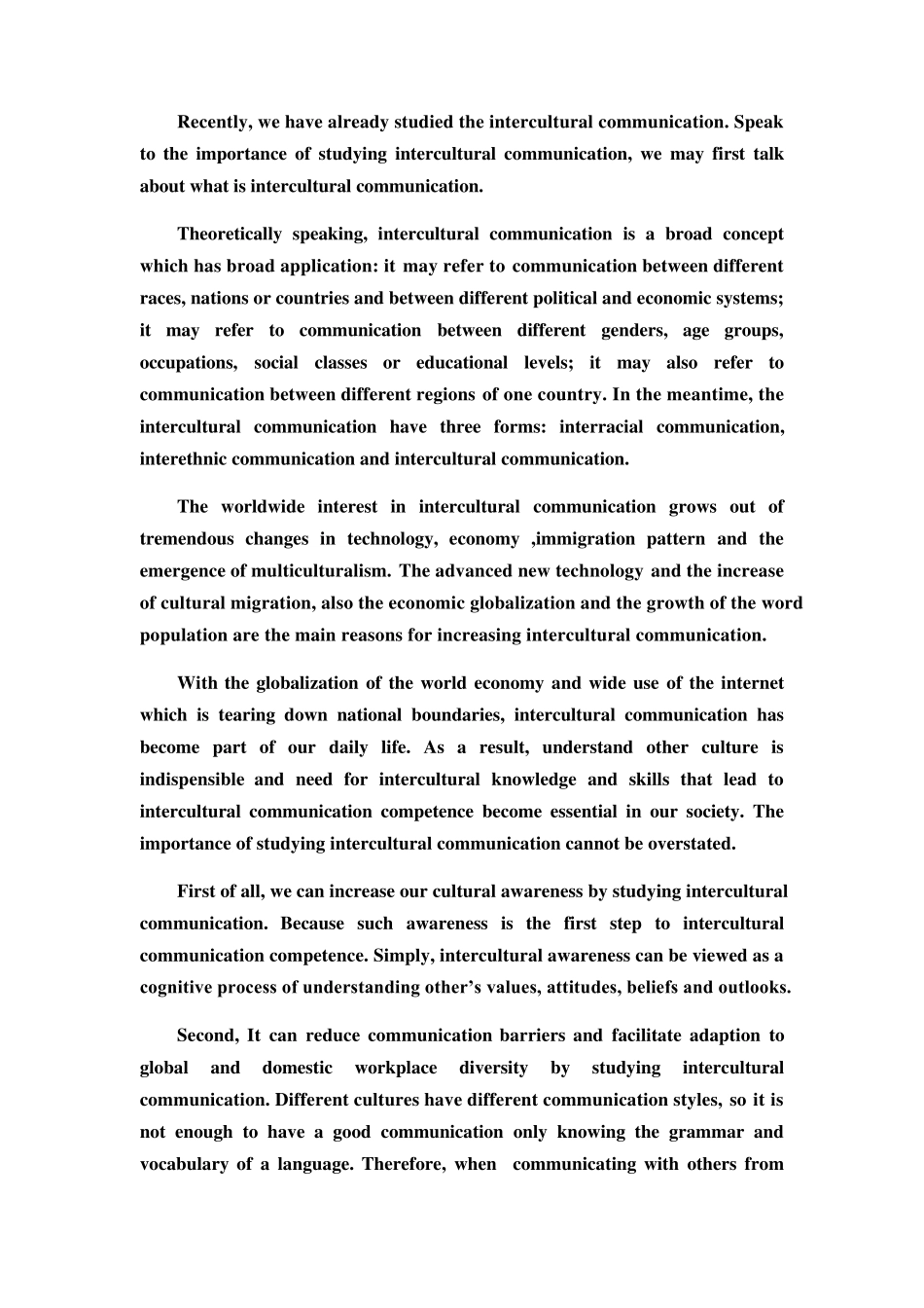跨文化交际重要性_第2页