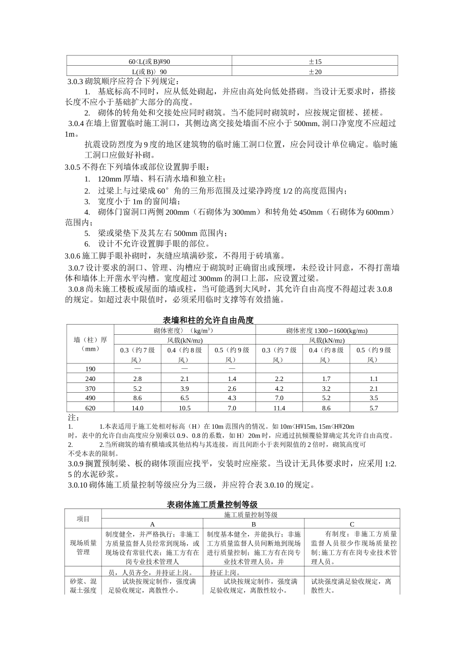 填充墙砌筑要求资料_第3页