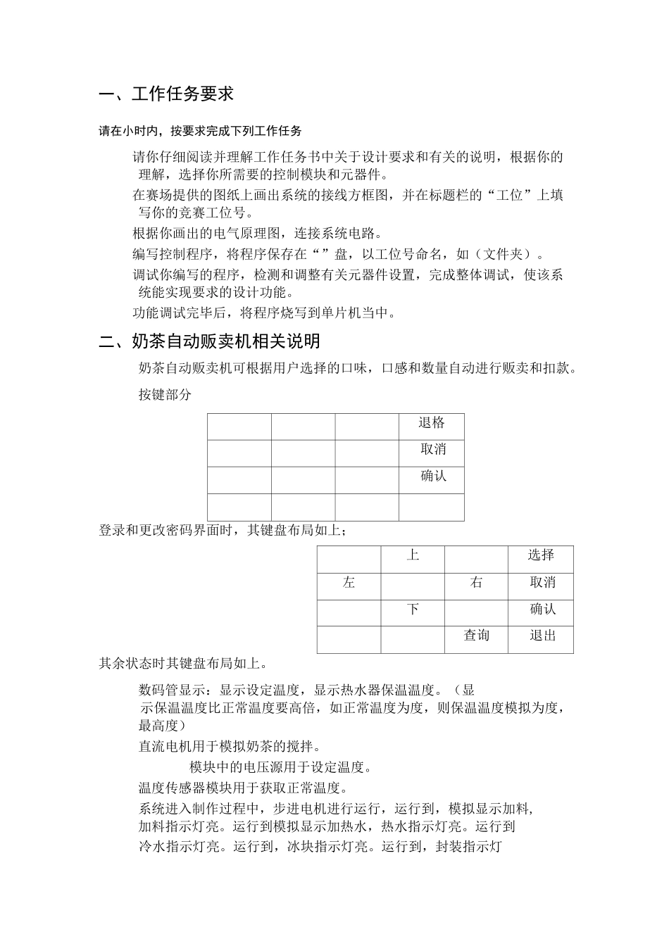 省单片机技能大赛任务书正式_第2页