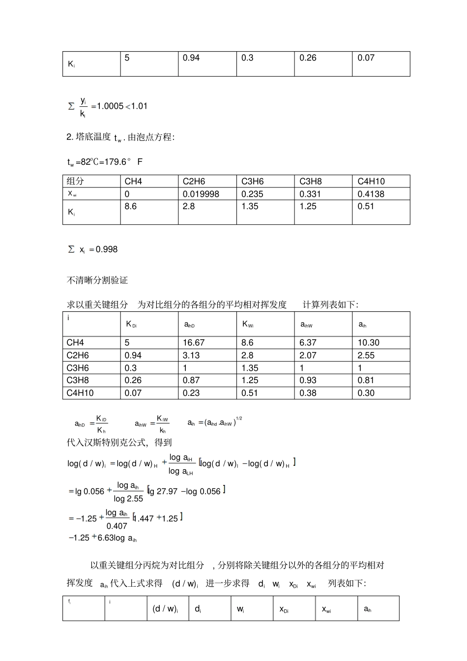 完整版脱丙烯精馏塔_第3页