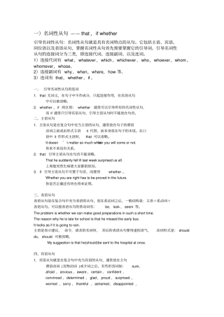 完整版译林牛津模块3语法汇总,推荐文档
