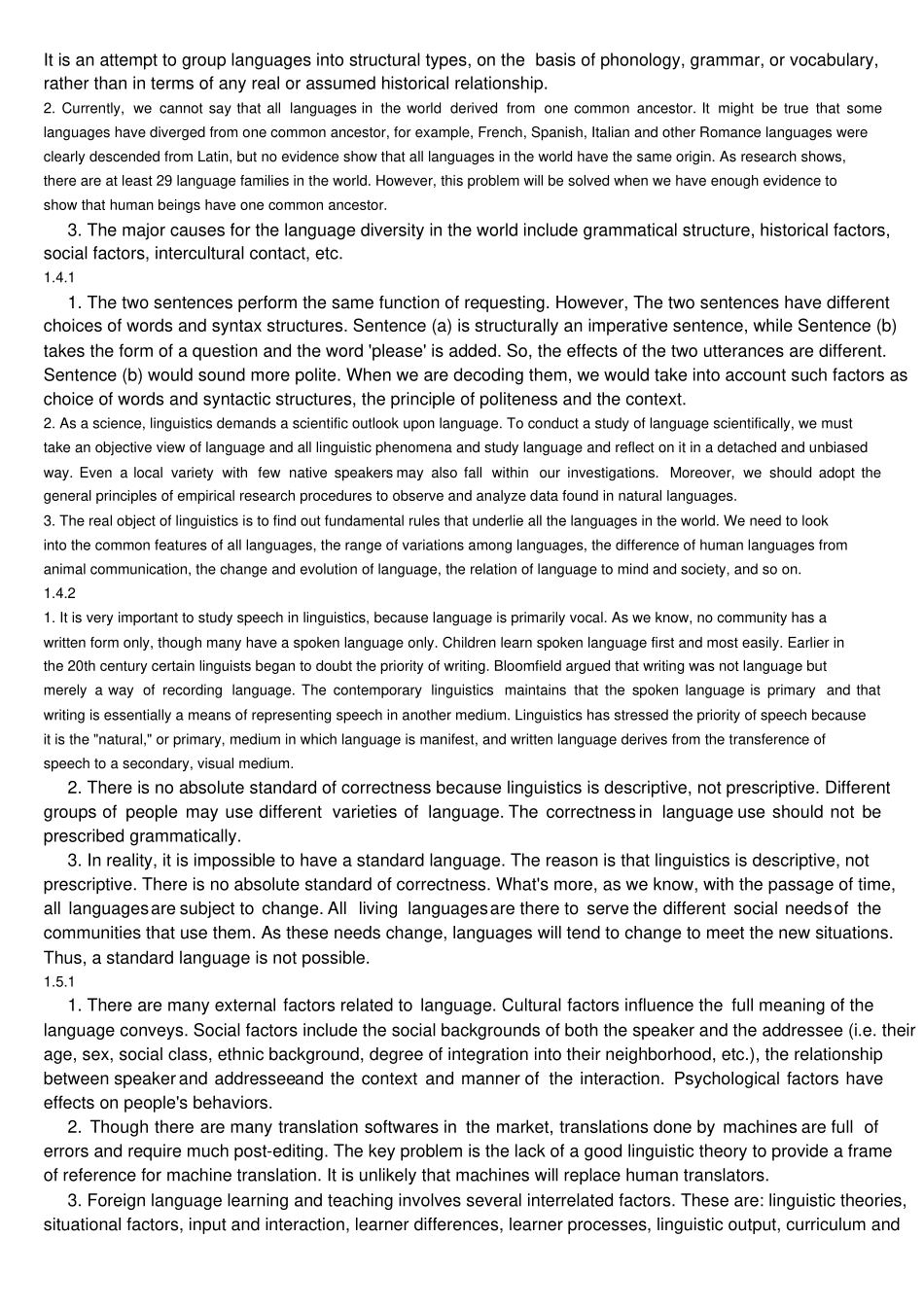 完整版语言学概论_课后参考答案__杨信彰_第3页