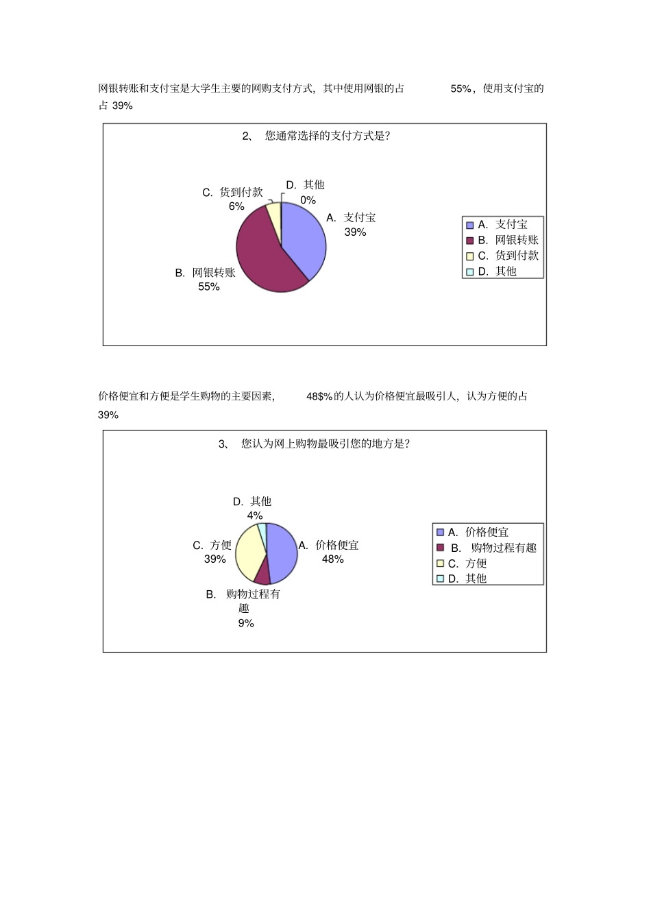 完整版调查问卷数据分析学生类_第2页