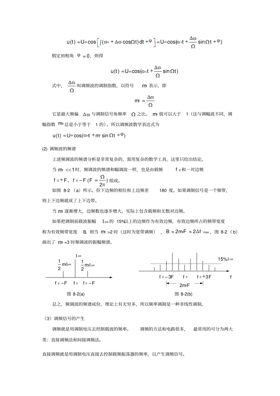 完整版调频解调试验文档良心出品_第2页
