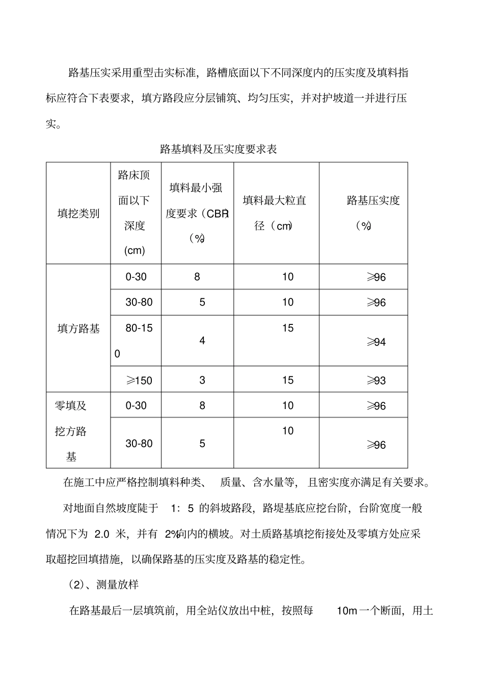 完整版路基石灰土填筑施工方案_第3页