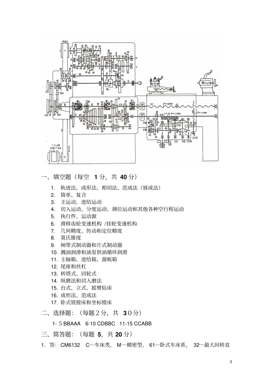 完整版金属切削机床题库_第3页