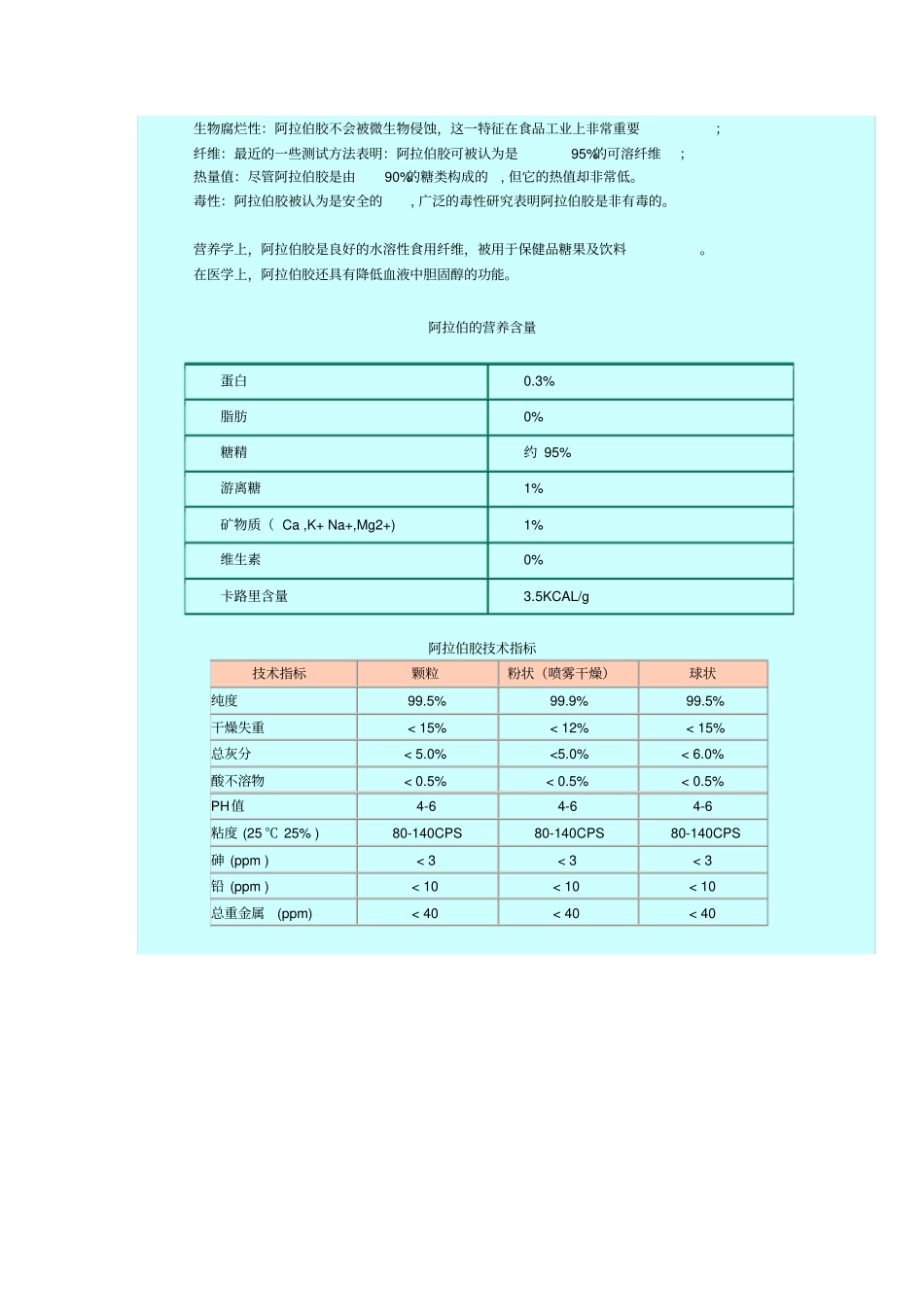 完整版阿拉伯树胶的性质_第2页
