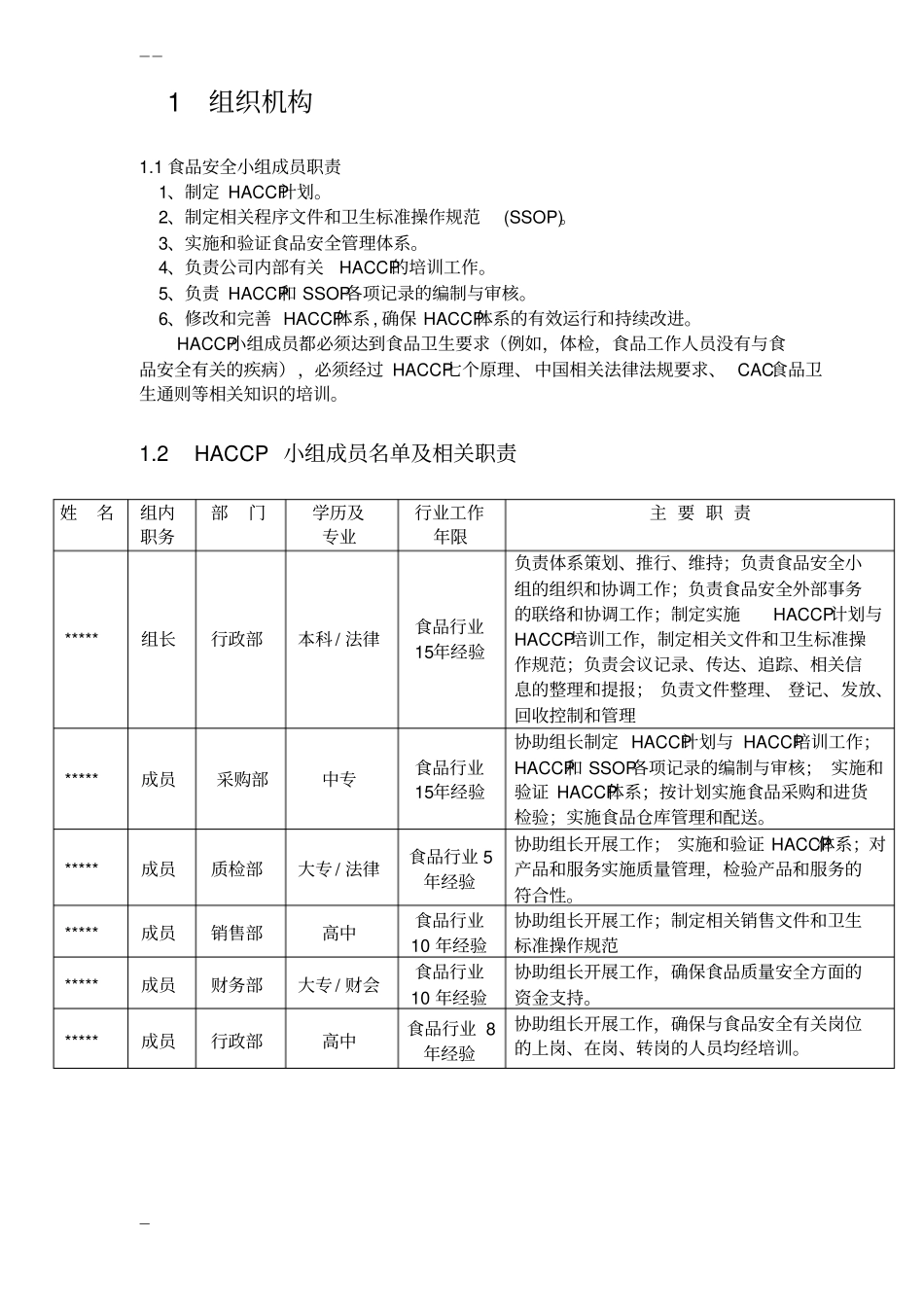 完整版食品配送与仓储企业HACCP计划_第3页