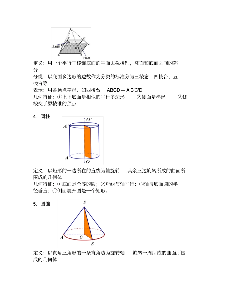 完整版高中数学必修二知识点总结,推荐文档_第2页