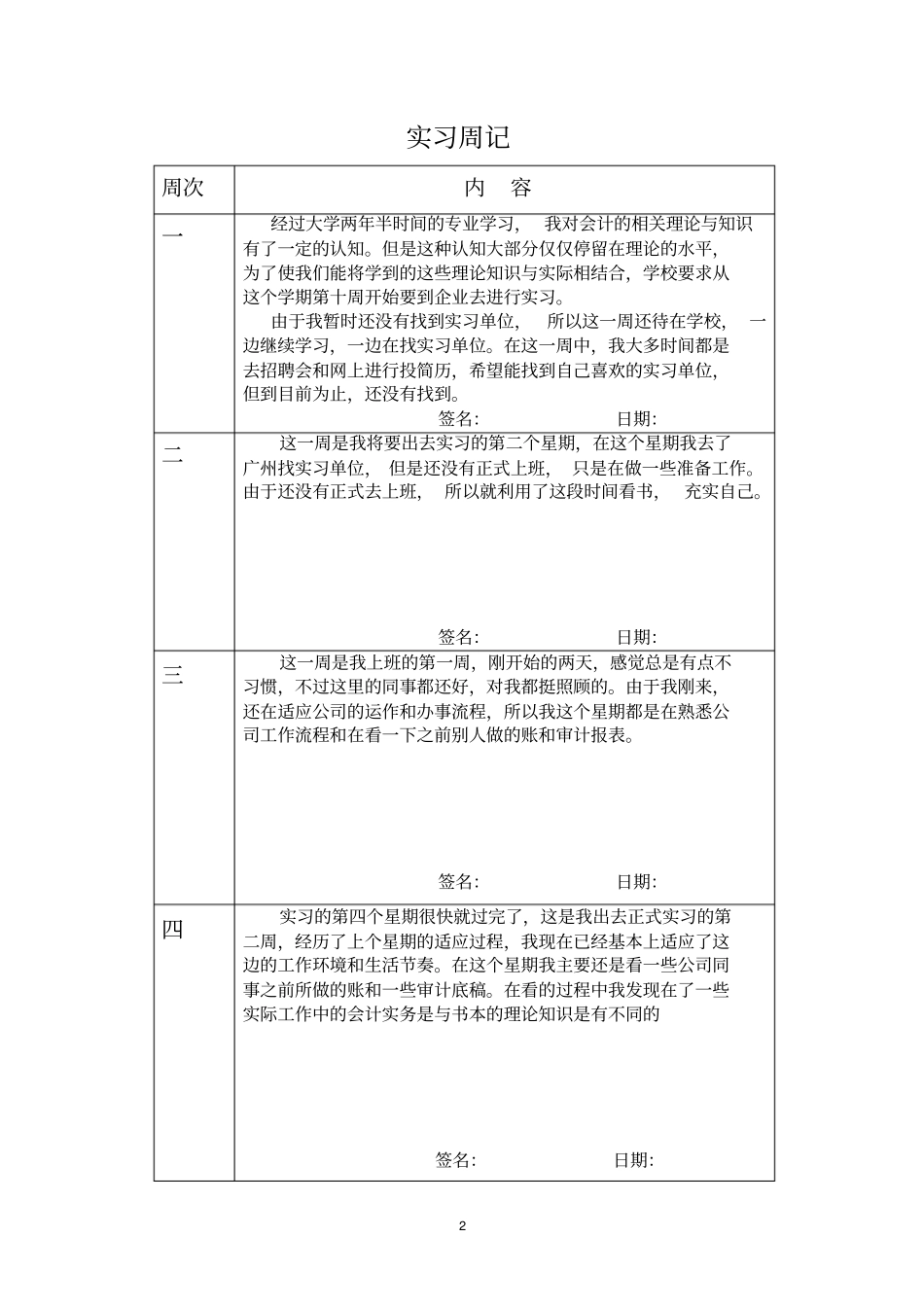 实习周记打印_第2页