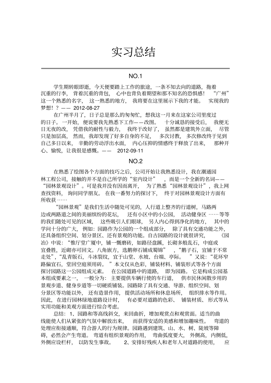 实习总结389376_第1页