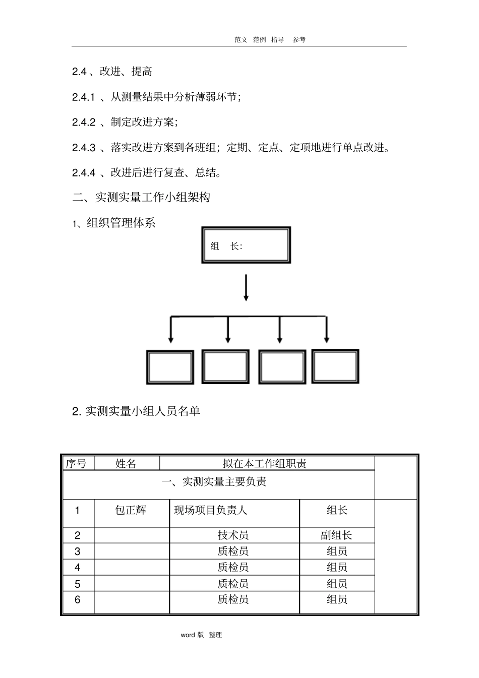 实测实量专项工程施工组织方案_第3页