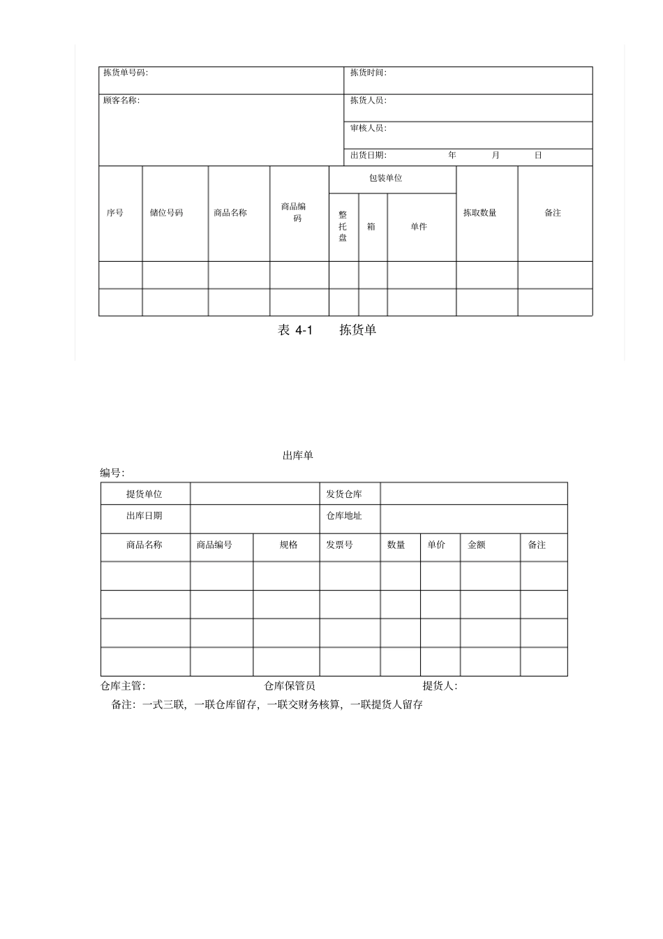 实训二拣货方法与作业实训素材3_第2页
