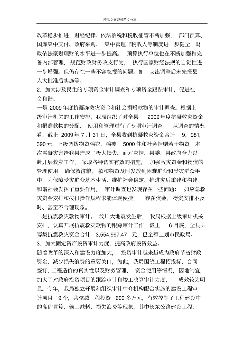 审计个人工作总结及工作计划-精品文案范文_第2页