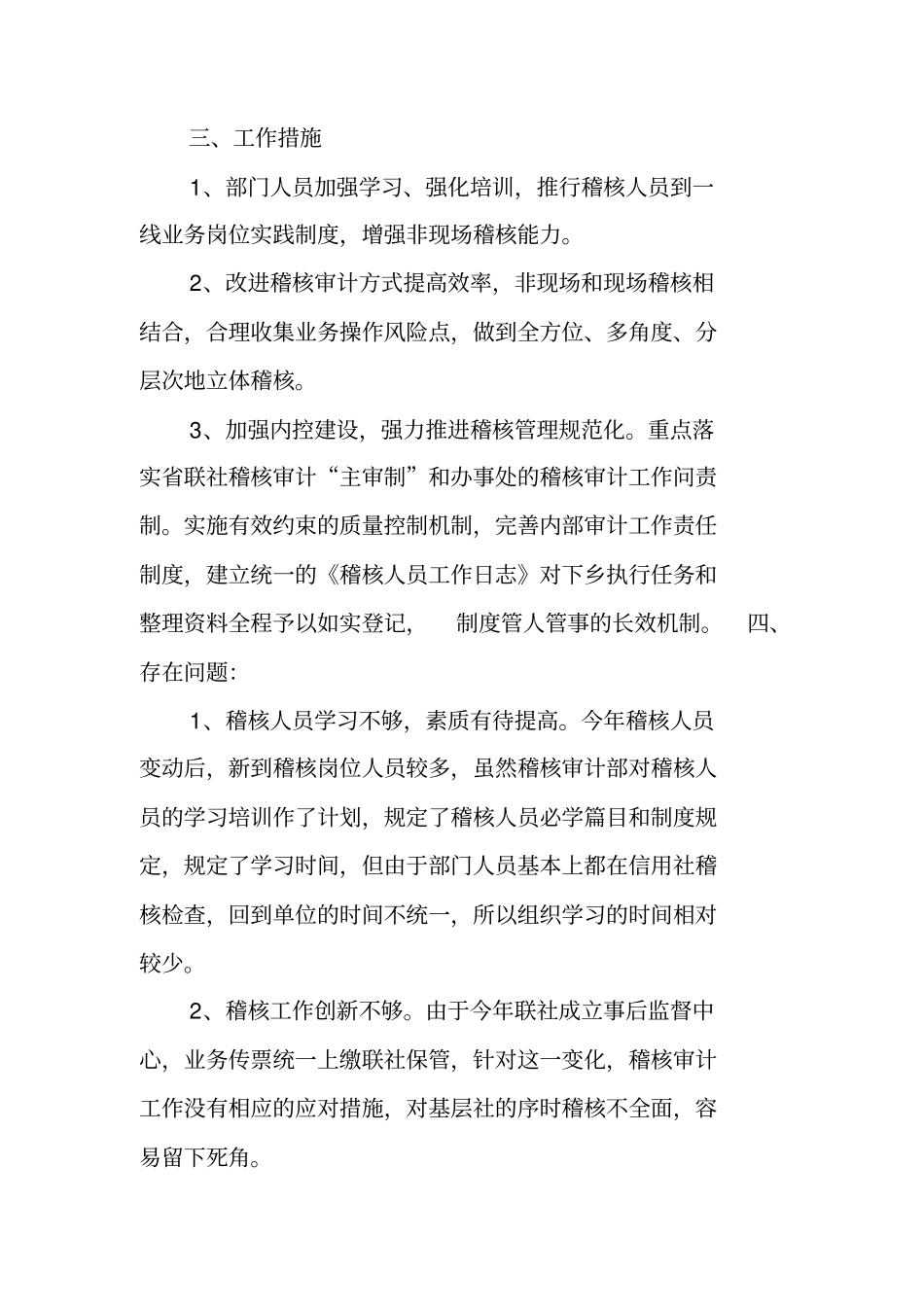 审计计划与工作总结_第2页
