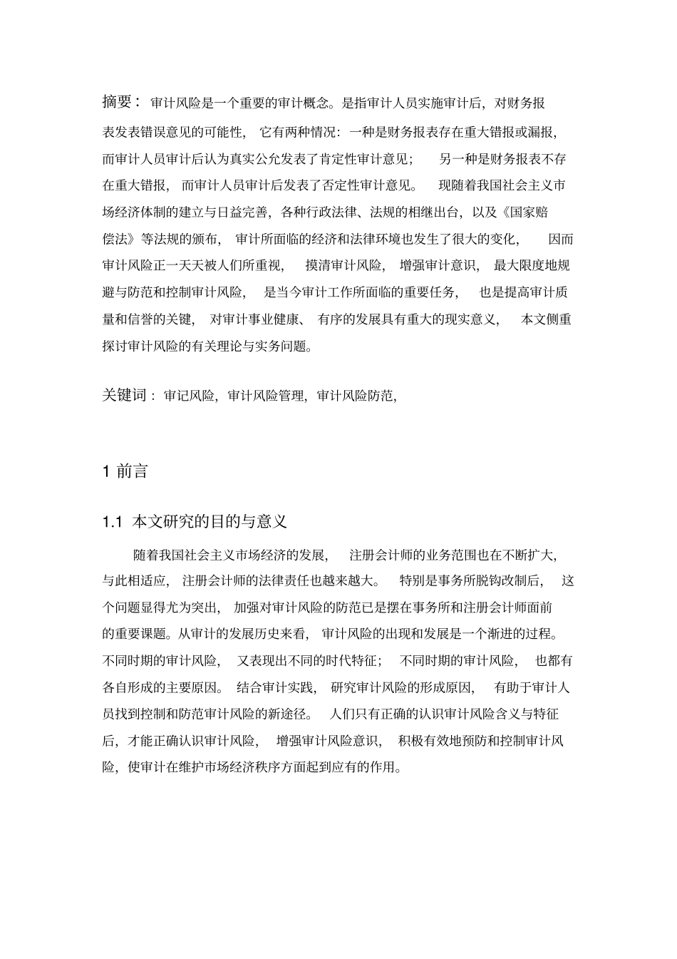 审计风险及其防范措施讲解_第3页