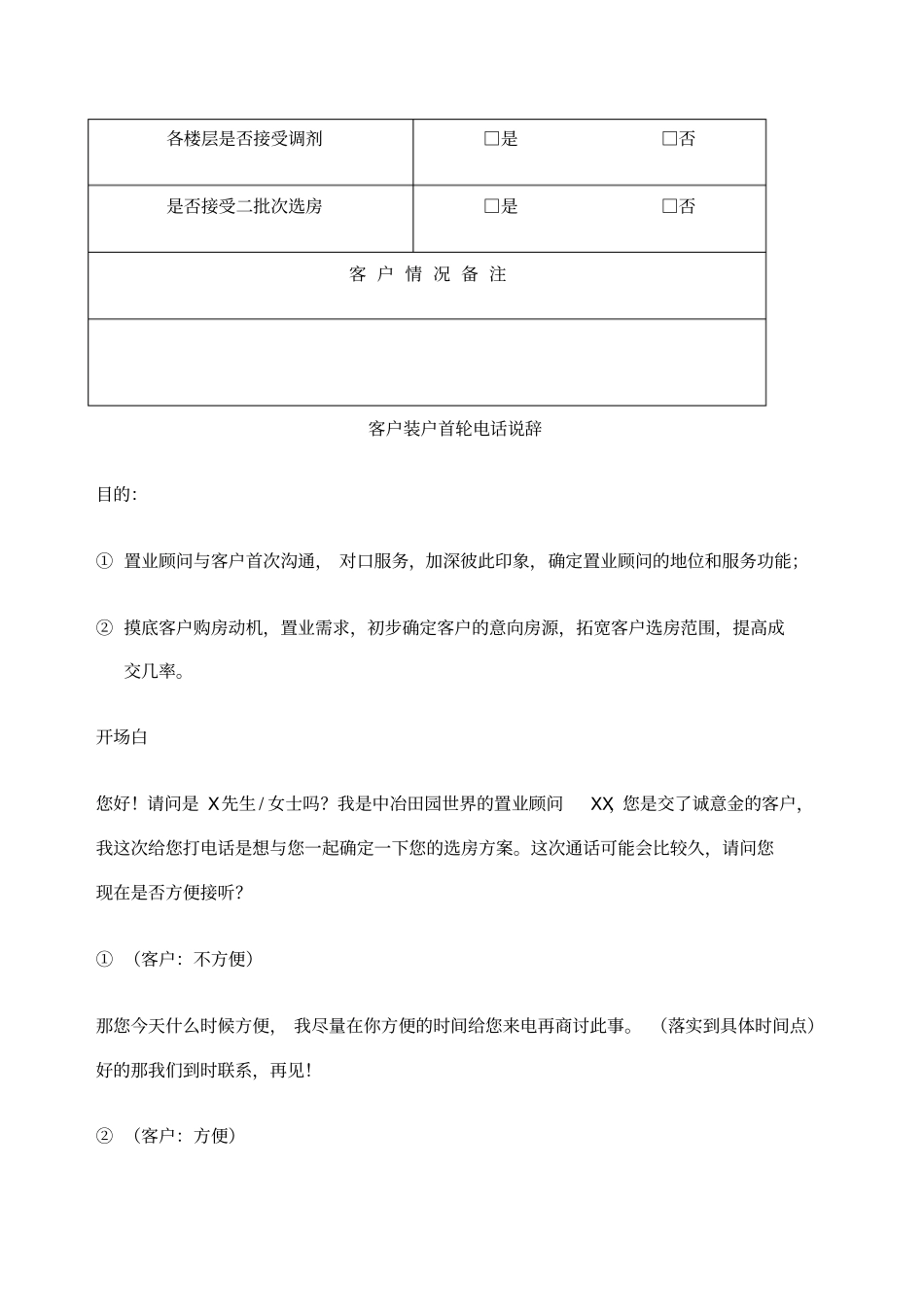 客户意向房源落位表单_第2页