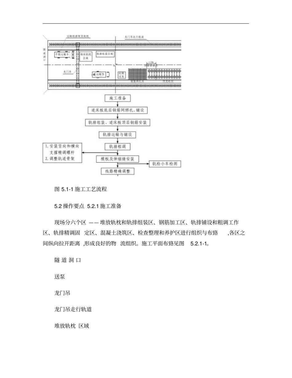 客运专线双线铁路隧道双块式无砟轨道整体道床施工工法精_第3页