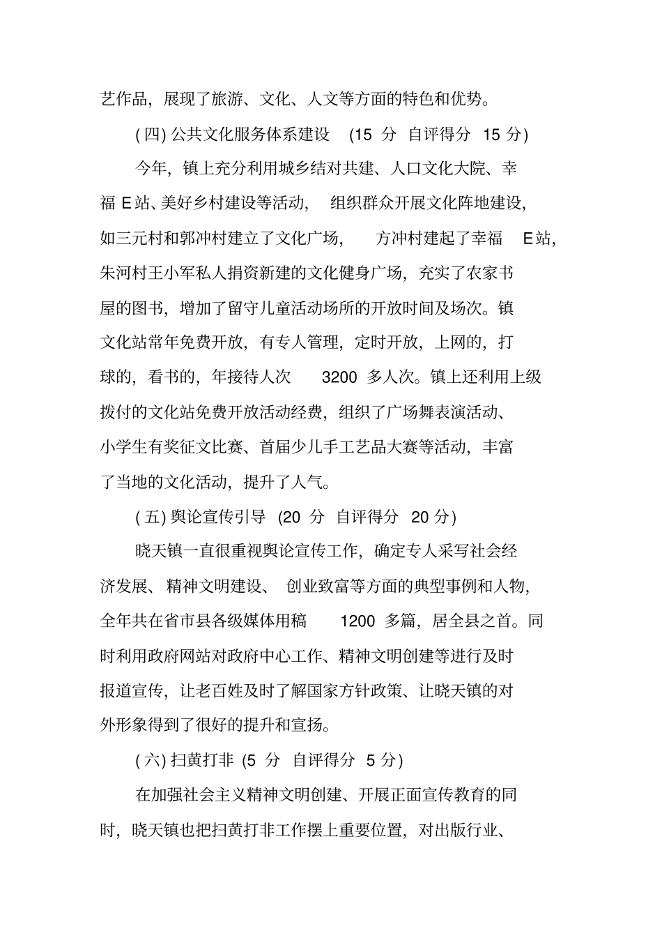 宣传思想文化建设自查报告_第3页