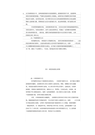 室内空间规划-流线分析