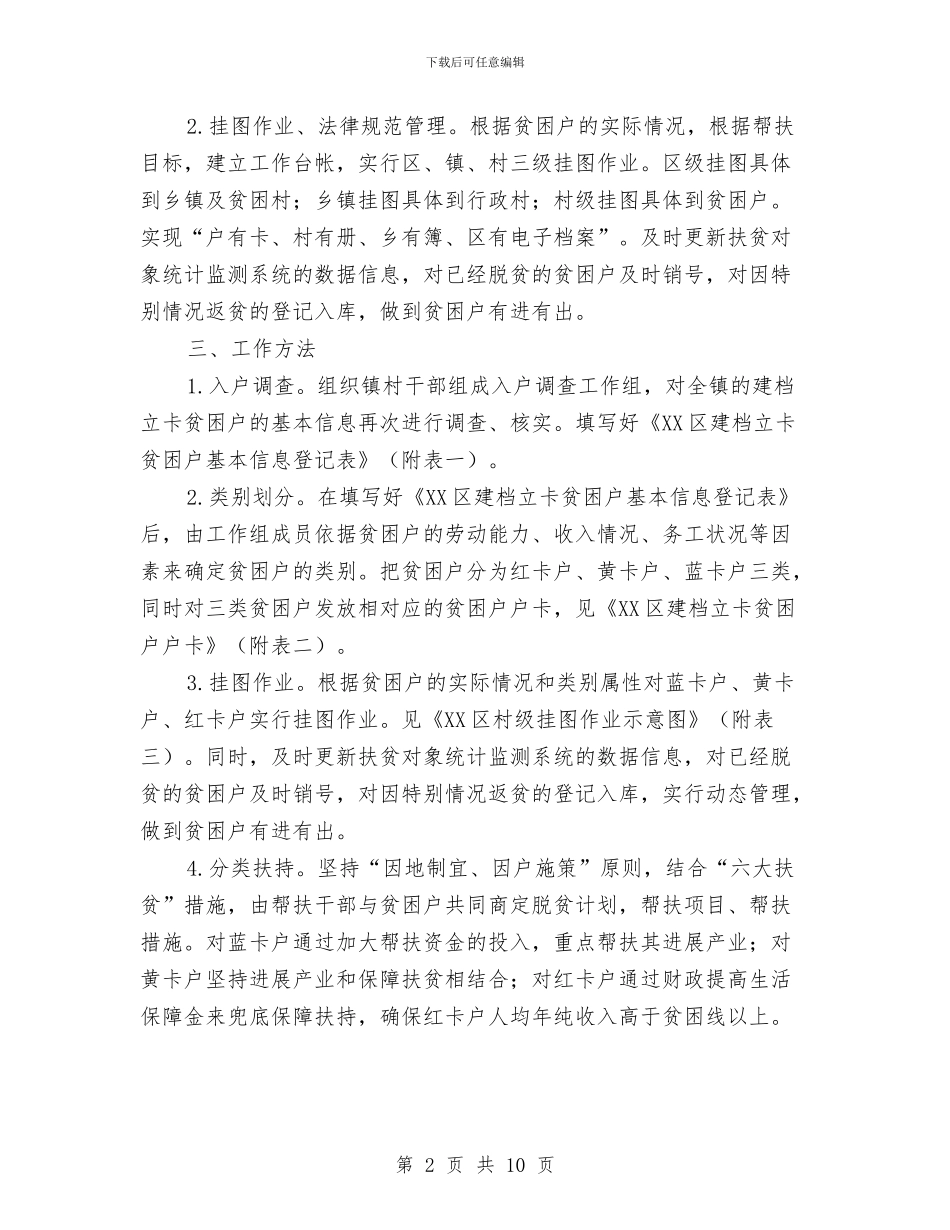 精准扶贫分类扶持挂图作业工作方案与精准扶贫助力脱贫攻坚实施方案汇编_第2页