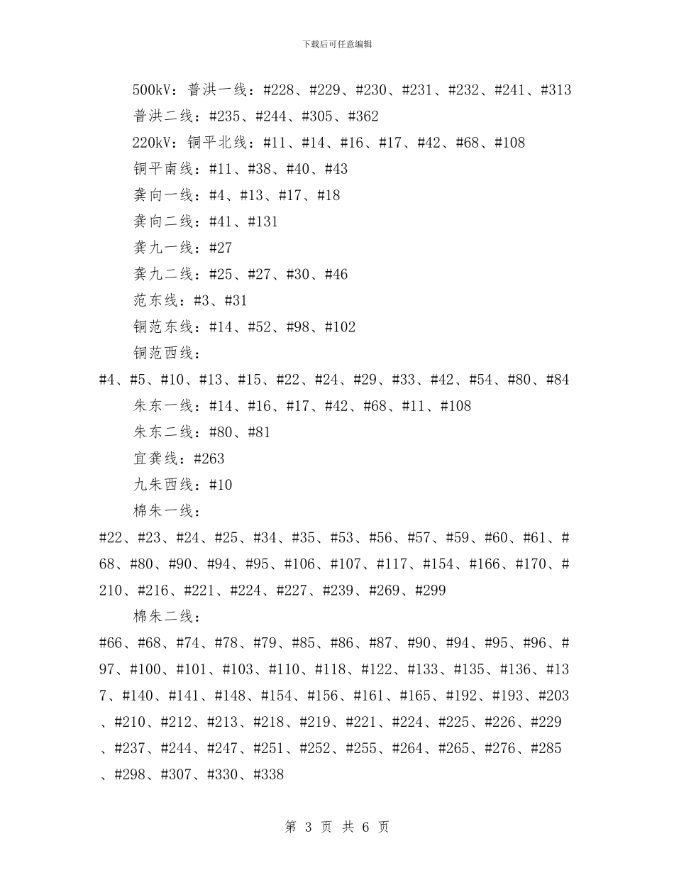 线路工程处防洪抢险预案与组工干部党性交流材料汇编_第3页