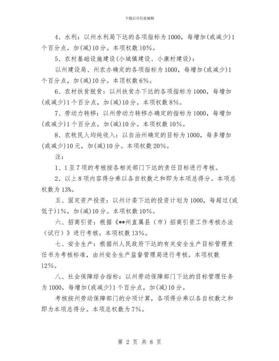 经济综合目标责任书与经理个人整改工作汇报汇编_第2页