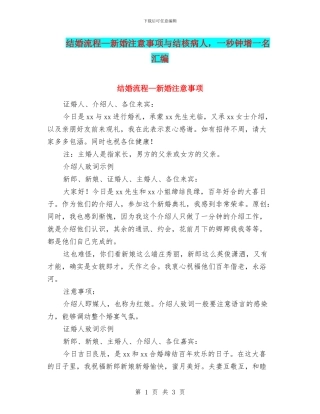 结婚流程—新婚注意事项与结核病人