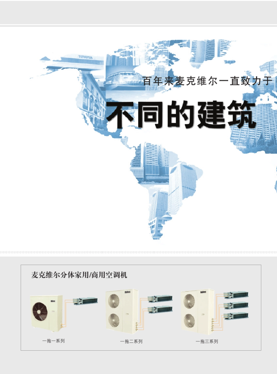 01麦克维尔分体式家用商用中央空调MCC(PMCCTC006)_第2页