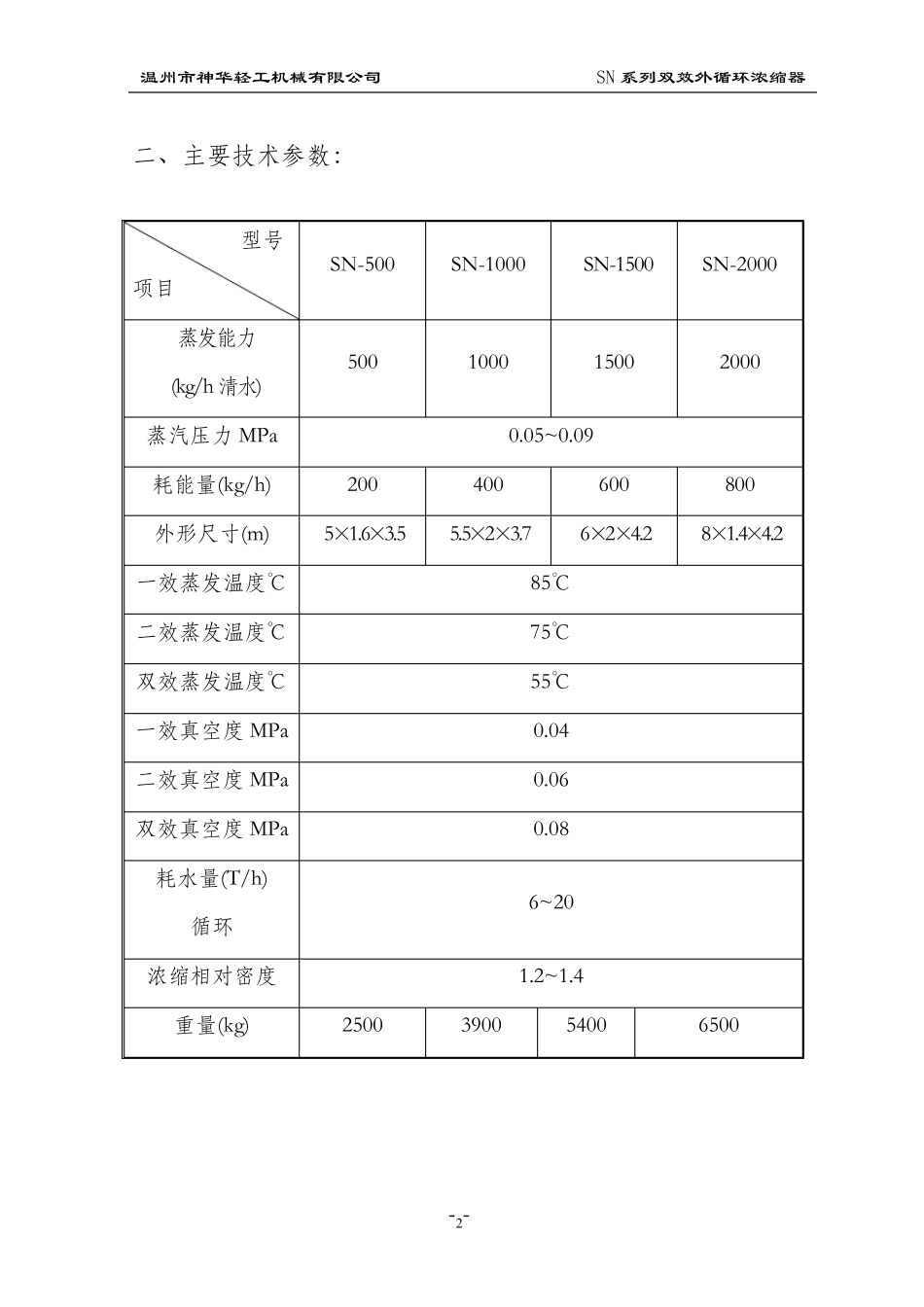 03双效浓缩器说明书_第3页