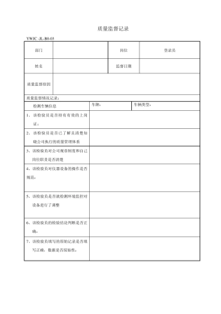 03机动车检测站检测人员质量监督记录(20160629)