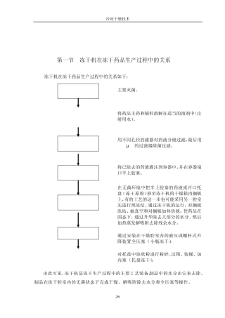 05冻干工艺培训教材第三章、冻干机的结构和配置一
