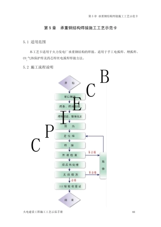 05承重钢结构焊接施工工艺示范卡12.22