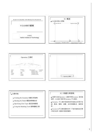 08_GAMBIT建模