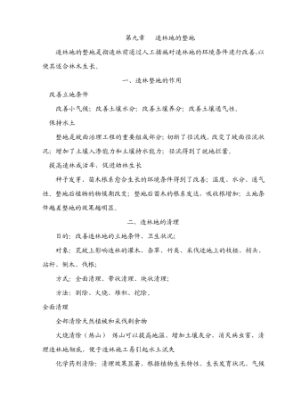 09造林地的整地