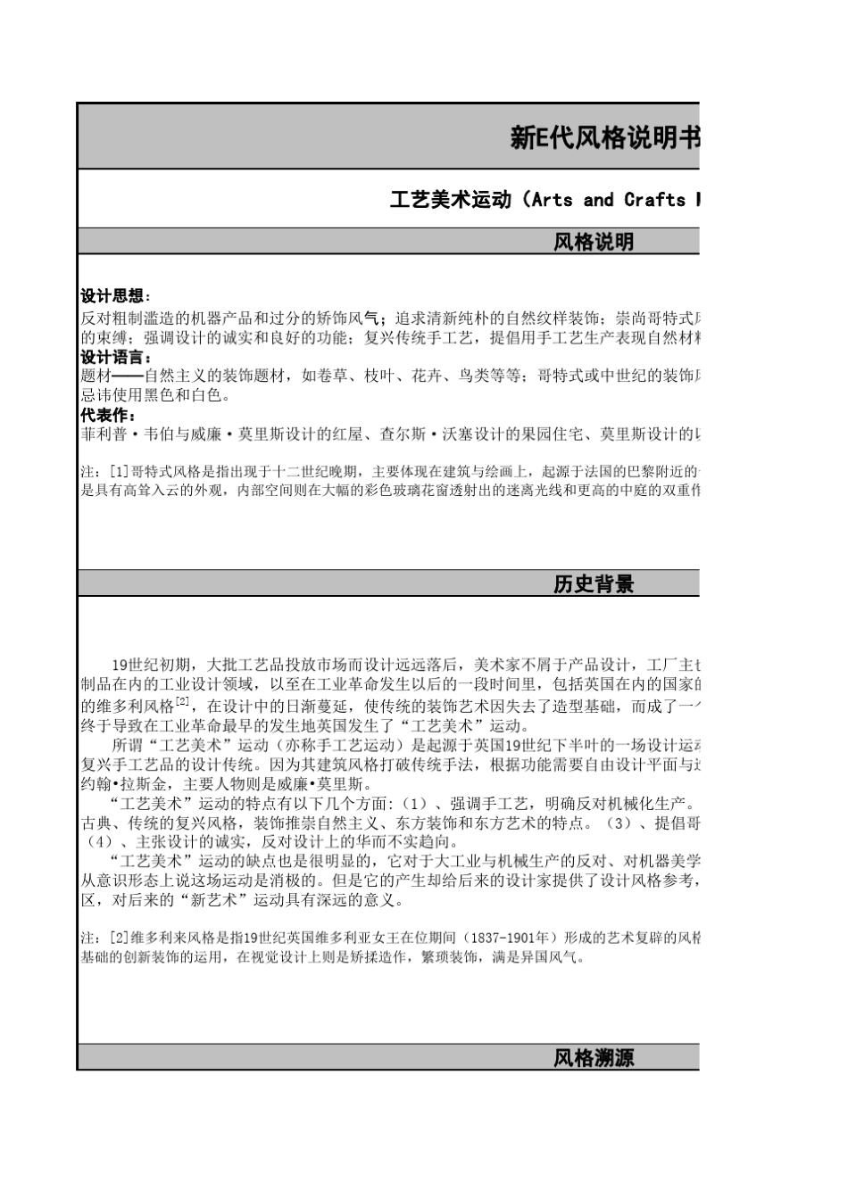 1.工艺美术运动风格_第1页