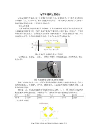100kg电子称调试过程详细说明