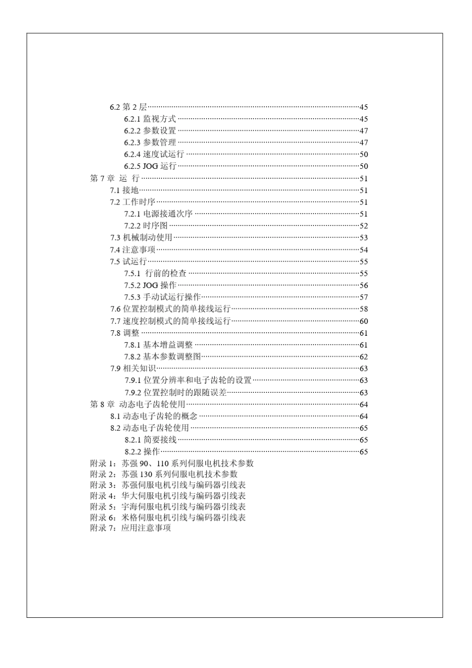 100HA系列伺服驱动器使用说明书_第3页