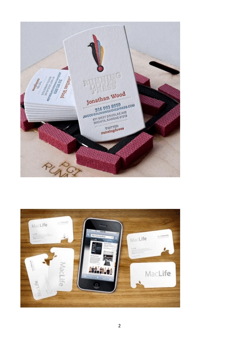 100款国外创意名片设计_第2页