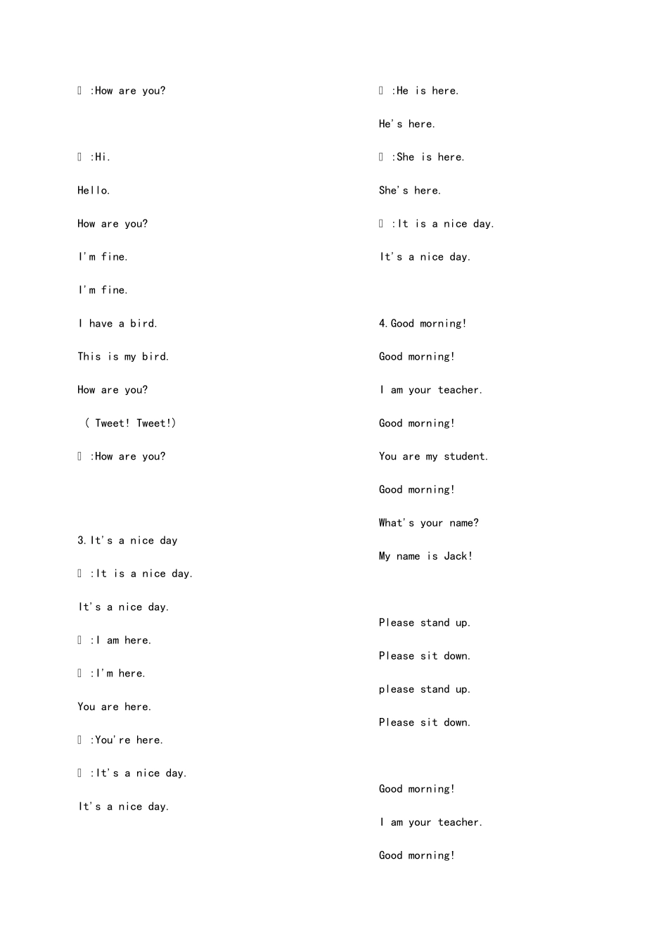 103首非常好听的英语儿歌和数来宝_第2页