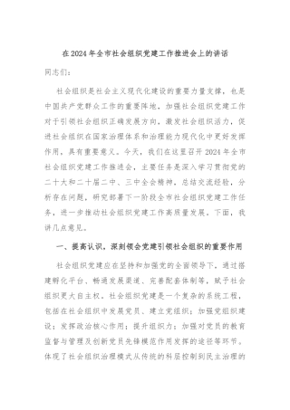 在2024年行业协会商会党建工作推进会上的汇报发言 (2)