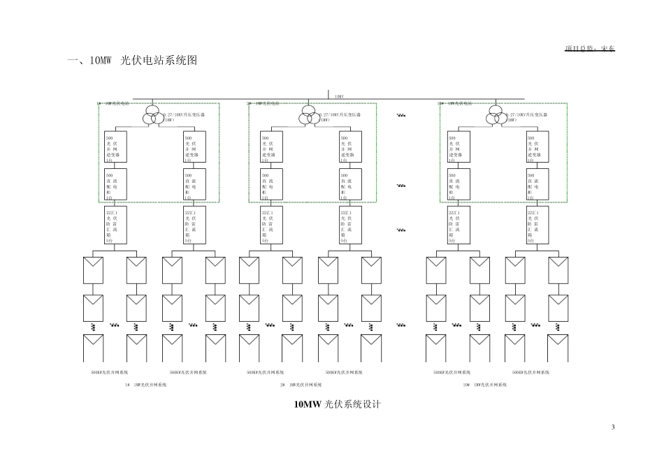 10mw光伏电站并网系统技术方案_第3页