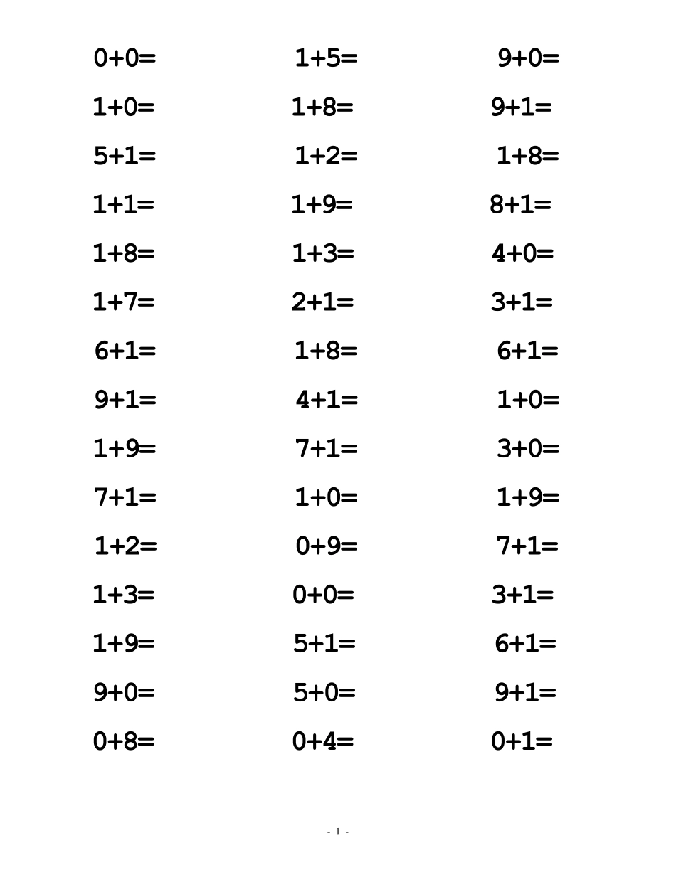 10以内加法练习题_第1页