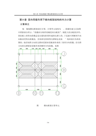10竖向荷载作用下内力计算