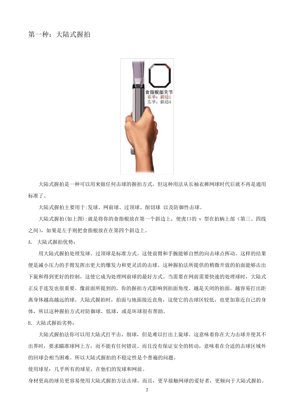 10网球握拍方法详细图解_第2页