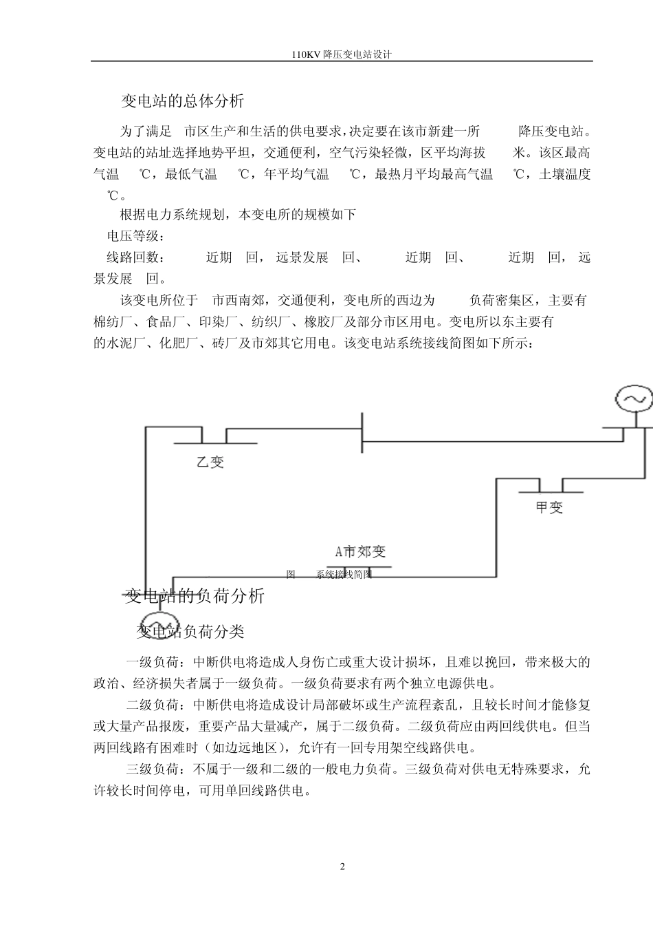 110KV降压变电站_第2页