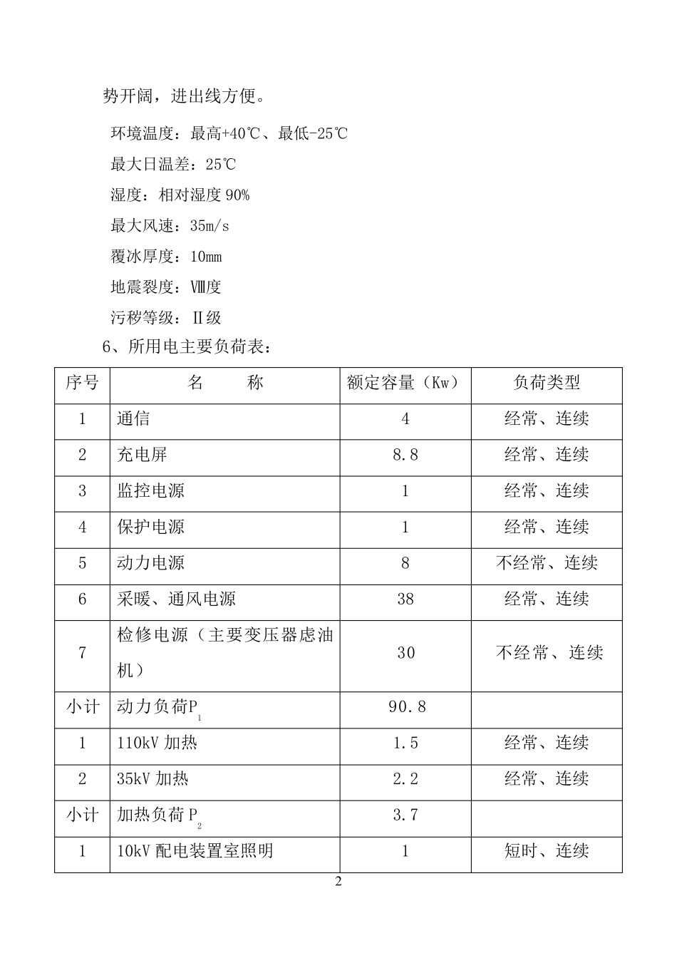 110kv降压变电站设计正文_第2页
