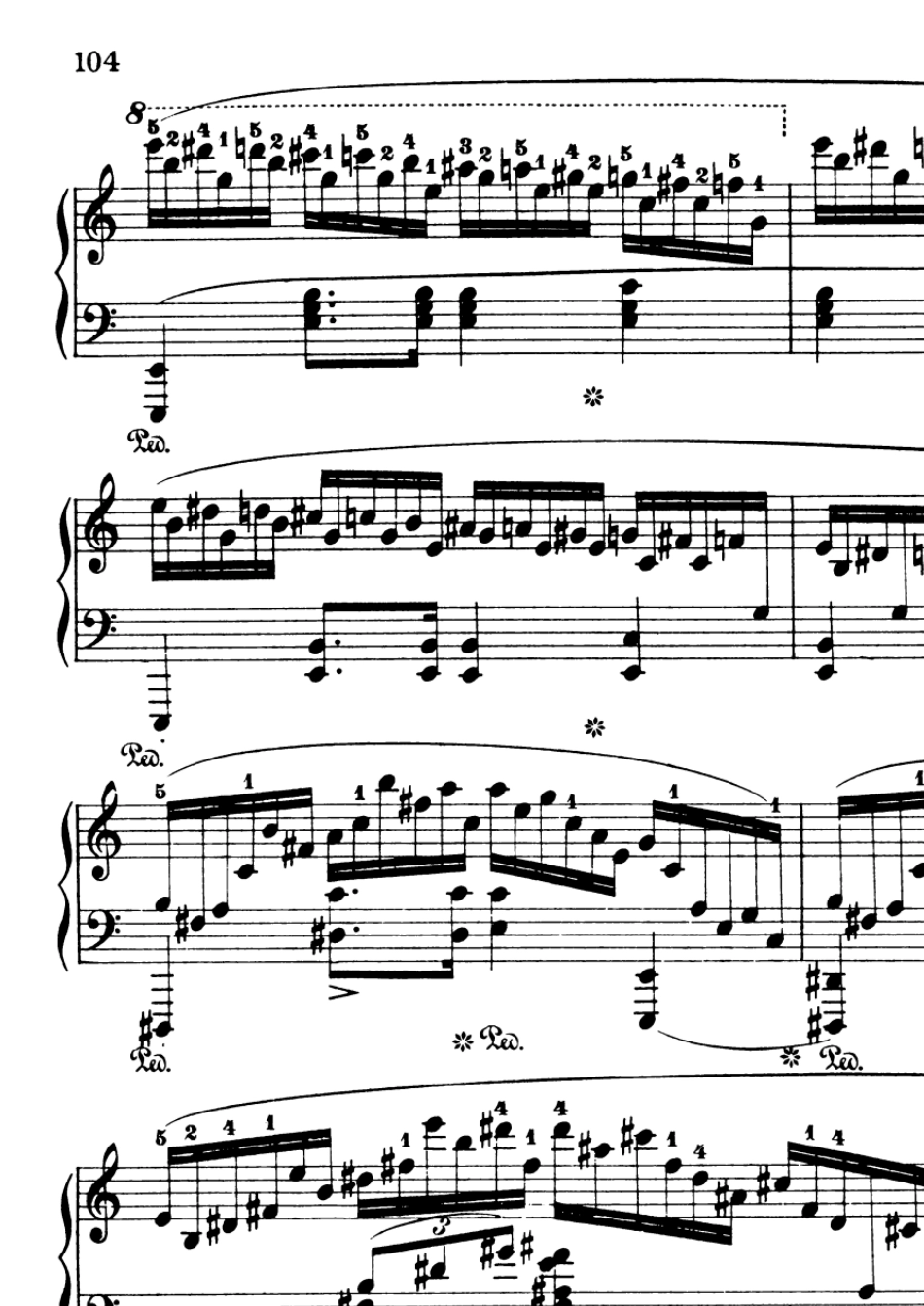 11137肖邦冬风练习曲第23首钢琴谱op.25no.11带指法_第3页