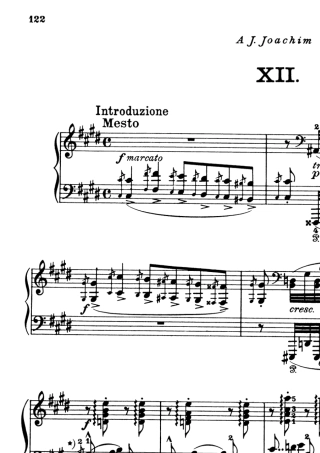 11277李斯特匈牙利狂想曲12第十二号首NO.12钢琴谱带指法