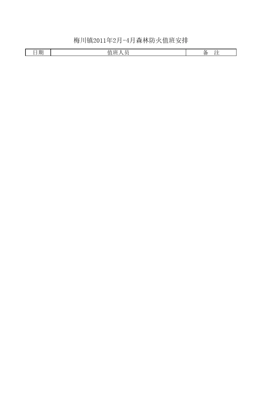 11森林防火值班表_第3页